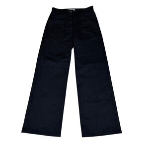Jeana Sohn Scout High Waist Wide Leg Dress Pants Women's XS Korean Minimalist